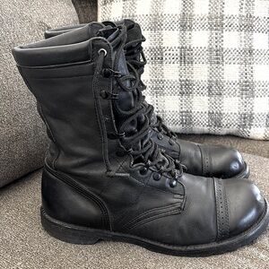 Corcoran brand of Quality 10" LEATHER FIELD  Leather boots Size 11.5 E